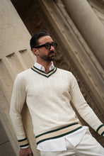 Carregar imagem no visualizador da galeria, V-NECK PEROLA, BEGE & VERDE - Men Clothing | Leaders in Design & Quality | Donato