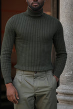 Carregar imagem no visualizador da galeria, GOLA ALTA CANELADA VERDE