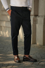 Carregar imagem no visualizador da galeria, CALÇA SARJA ELASTICA AZUL