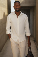 Carregar imagem no visualizador da galeria, CAMISA ELÁSTICA COM TEXTURA PEROLA - Men Clothing | Leaders in Design & Quality | Donato