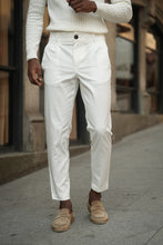 Carregar imagem no visualizador da galeria, CALÇA SARJA ELASTICA BRANCA