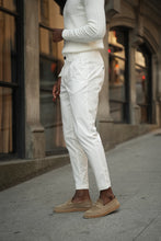 Carregar imagem no visualizador da galeria, CALÇA SARJA ELASTICA BRANCA