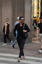 Carregar imagem no visualizador da galeria, CARDIGAN DUPLO FECHO PRETO - Men Clothing | Leaders in Design & Quality | Donato
