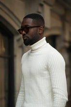 Carregar imagem no visualizador da galeria, GOLA ALTA CANELADA PEROLA