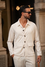 Carregar imagem no visualizador da galeria, CAMISA LARGA SOFT OFF-WHITE