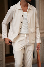 Carregar imagem no visualizador da galeria, CAMISA LARGA SOFT OFF-WHITE