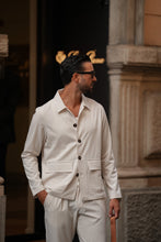 Carregar imagem no visualizador da galeria, CAMISA LARGA SOFT OFF-WHITE