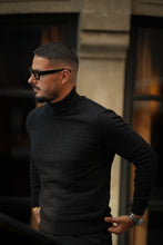 Carregar imagem no visualizador da galeria, GOLA ALTA CANELADA PRETO