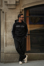 Carregar imagem no visualizador da galeria, CAMISOLA COM CAPUZ PRETO