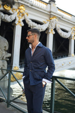 Carregar imagem no visualizador da galeria, OVER SHIRT NAVY - Men Clothing | Leaders in Design & Quality | Donato