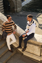 Carregar imagem no visualizador da galeria, BROWN&BLACK SWEATER - Men Clothing | Leaders in Design & Quality | Donato