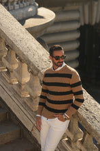 Carregar imagem no visualizador da galeria, BROWN&BLACK SWEATER - Men Clothing | Leaders in Design & Quality | Donato