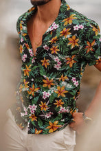 Carregar imagem no visualizador da galeria, Printed Shirt Yellow FLower - Men Clothing | Leaders in Design & Quality | Donato