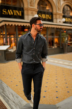 Carregar imagem no visualizador da galeria, Camisa estampada slim fit - Men Clothing | Leaders in Design & Quality | Donato