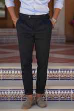 Carregar imagem no visualizador da galeria, Navy Havana Trousers - Men Clothing | Leaders in Design &amp; Quality | Donato
