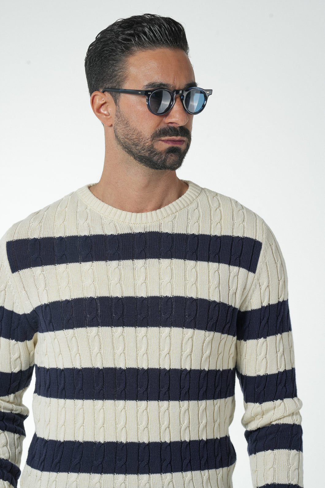 SWEATER MARINHO & PEROLA