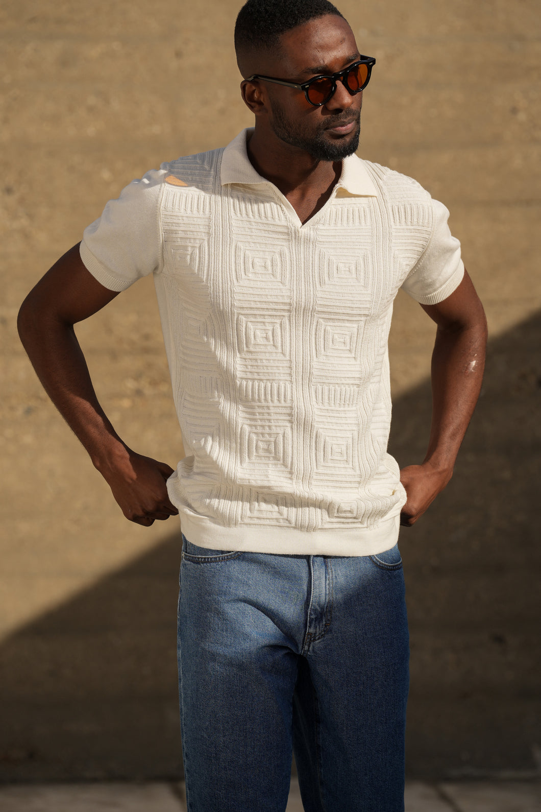 POLO MOSAIC PEROLA