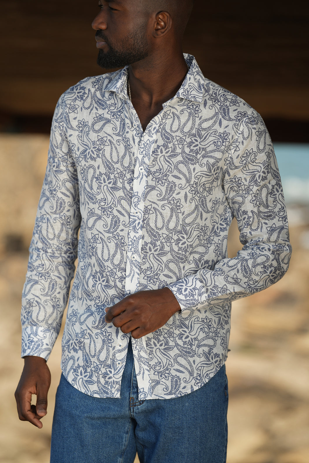 CAMISA LINHO FANTASIA