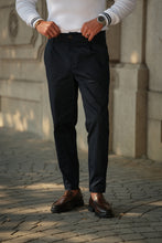 Carregar imagem no visualizador da galeria, CALÇA SARJA ELASTICA AZUL

