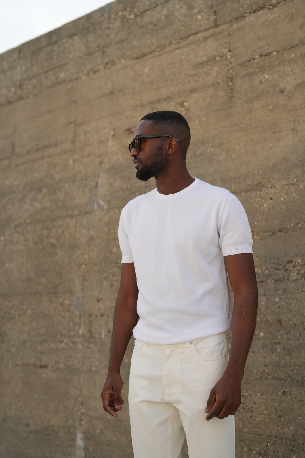 T-SHIRT CREWNECK OFF-WHITE