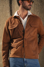 Carregar imagem no visualizador da galeria, OVER JACKET CAMURÇA CAMEL
