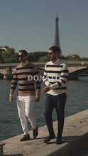 Carregar e reproduzir vídeo no visualizador da Galeria, BROWN&amp;BLACK SWEATER
