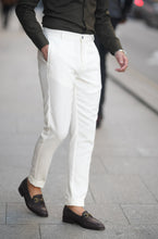 Carregar imagem no visualizador da galeria, WHITE CHINO - Men Clothing | Leaders in Design &amp; Quality | Donato
