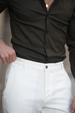 Carregar imagem no visualizador da galeria, WHITE CHINO - Men Clothing | Leaders in Design &amp; Quality | Donato
