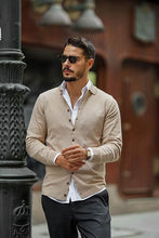 Carregar imagem no visualizador da galeria, BUTTON-DOWN Bege - Men Clothing | Leaders in Design &amp; Quality | Donato

