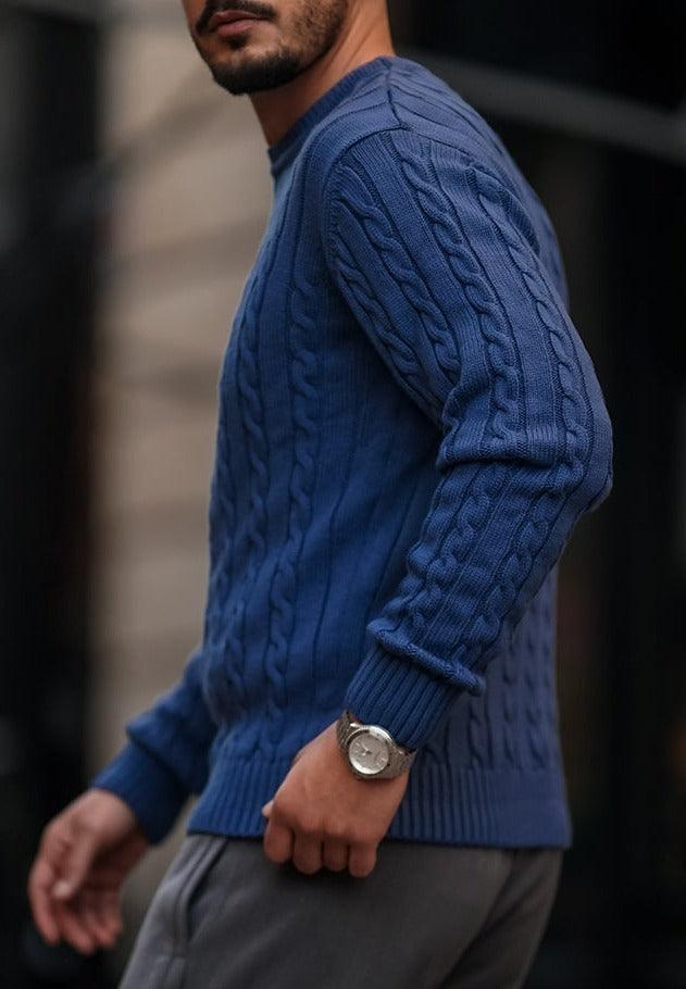 Indigo Jumper - Men Clothing | Leaders in Design & Quality | Donato