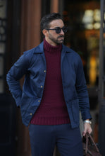 Carregar imagem no visualizador da galeria, OVER SHIRT NAVY - Men Clothing | Leaders in Design &amp; Quality | Donato
