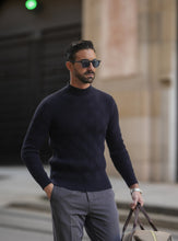 Carregar imagem no visualizador da galeria, BLUE STRUCTURE PERKINS COLLAR PULLOVER - Men Clothing | Leaders in Design &amp; Quality | Donato
