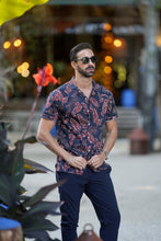 Carregar imagem no visualizador da galeria, Printed Shirt Brown Leaf - Men Clothing | Leaders in Design &amp; Quality | Donato
