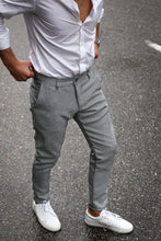 Carregar imagem no visualizador da galeria, Black Light Squares Trousers - Men Clothing | Leaders in Design &amp; Quality | Donato
