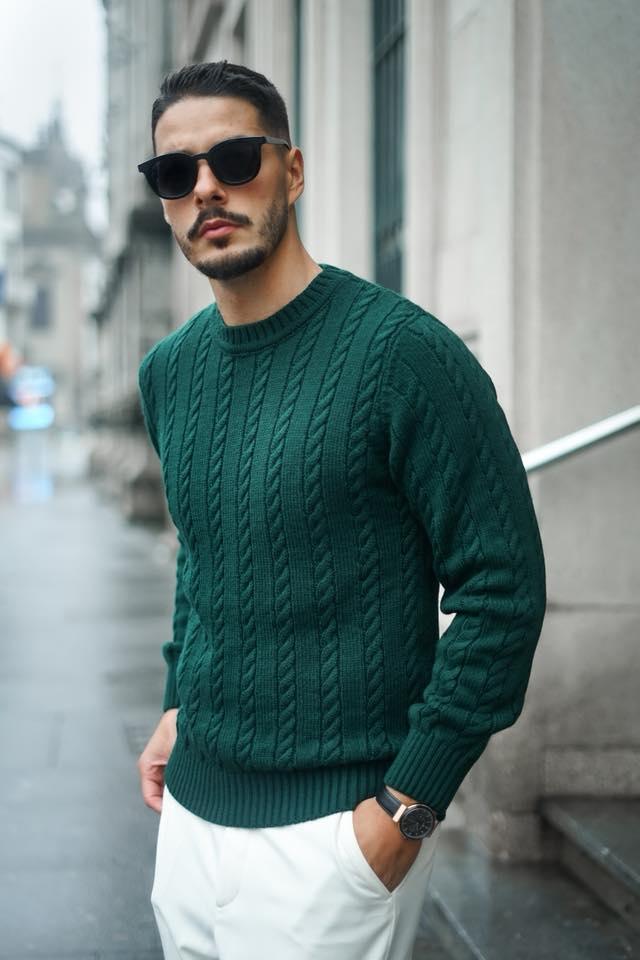 Green Long Sleeve - Men Clothing | Leaders in Design & Quality | Donato