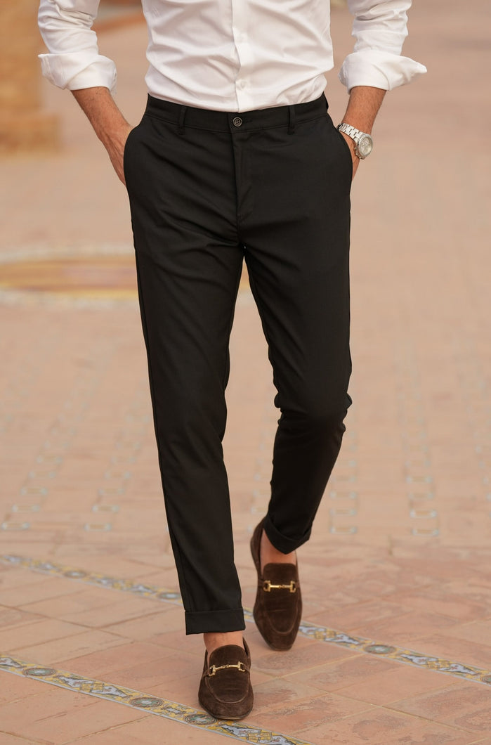 BLACK CHINO - Men Clothing | Leaders in Design & Quality | Donato
