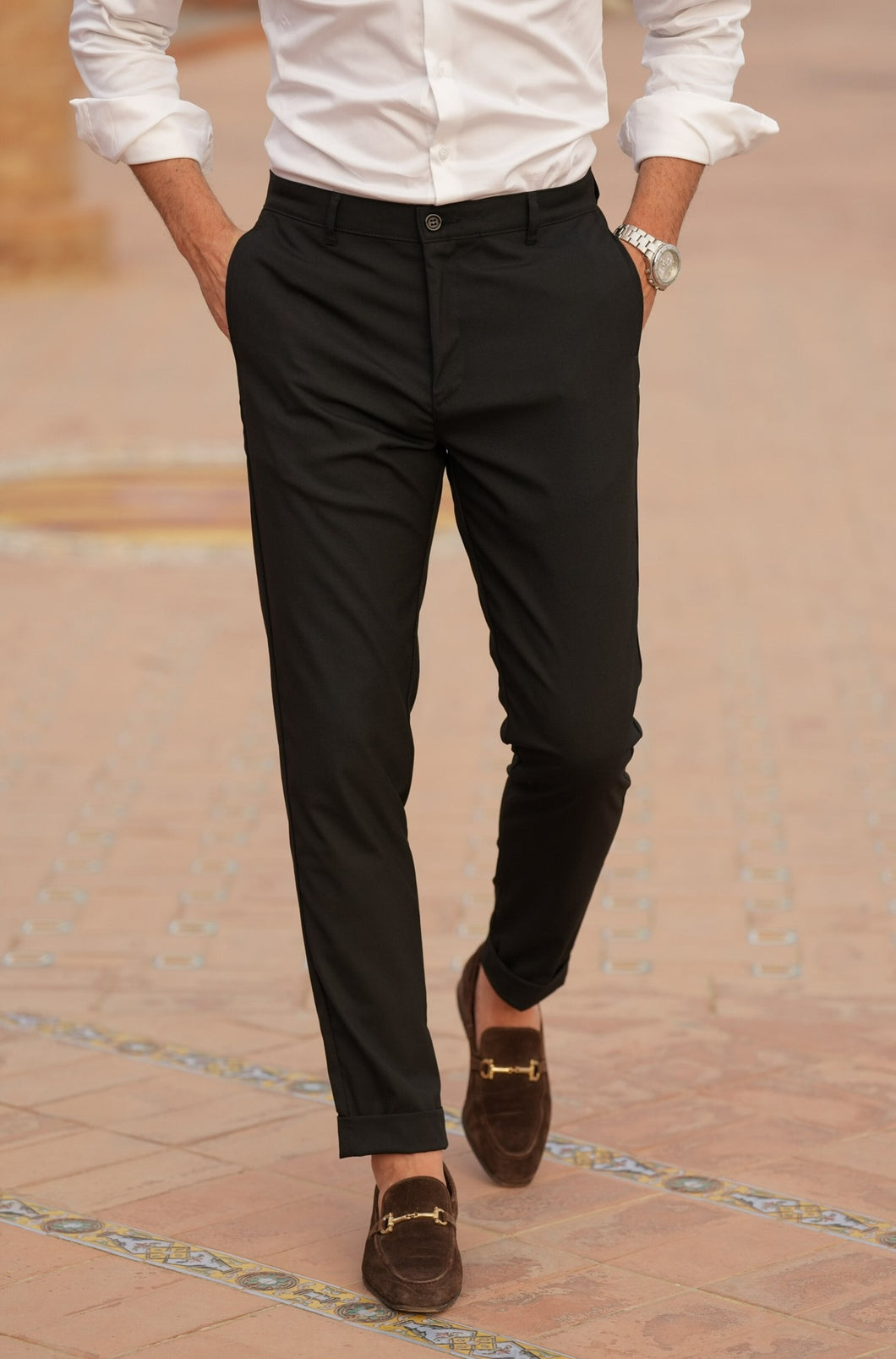 BLACK CHINO - Men Clothing | Leaders in Design & Quality | Donato
