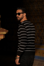 Carregar imagem no visualizador da galeria, RAYAS BLACK&amp;WHITE - Men Clothing | Leaders in Design &amp; Quality | Donato
