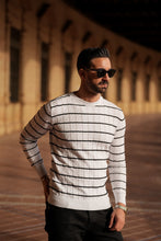 Carregar imagem no visualizador da galeria, RAYAS WHITE&amp;BLACK - Men Clothing | Leaders in Design &amp; Quality | Donato
