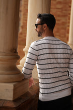 Carregar imagem no visualizador da galeria, RAYAS WHITE&amp;BLACK - Men Clothing | Leaders in Design &amp; Quality | Donato
