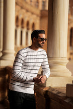 Carregar imagem no visualizador da galeria, RAYAS WHITE&amp;BLACK - Men Clothing | Leaders in Design &amp; Quality | Donato

